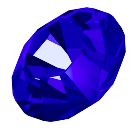 <p>Ювелирный кристалл Swarovski Fancy Stone Xirius Chaton (1088). Форма шатон (круглая), размер 3.1 мм (pp24). Цвет яркий синий (MAJESTIC BLUE 296), с фольгой (foiled). Оттенок может немного отличаться от фотографии. Данные стразы с выпуклым основанием подходят для использования с цапами, вклеивания в фурнитуру с чашами (выемками) для кристаллов. Производство: Австрия. Цена за 20 шт.</p>