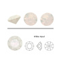 <p>Ювелирный кристалл Swarovski Fancy Stone Xirius Chaton (1088). Форма шатон (круглая), размер 3.1 мм (pp24). Цвет молочный с золотой искоркой (WHITE OPAL 234), с фольгой (foiled). Оттенок может немного отличаться от фотографии. Данные стразы с выпуклым основанием подходят для использования с цапами, вклеивания в фурнитуру с чашами (выемками) для кристаллов. Производство: Австрия. Цена за 20 шт.</p>