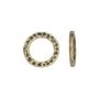 <p>Соединительный элемент в форме кольца с узором Hammertone. Молотковый (битый, hammered) дизайн. Производство Тьерра Каст. Оттенок может отличаться от фотографии и в разных поставках. Цена за 2 шт. Артикул производителя: 94-3086-27</p>