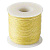 Шнур хлопковый вощеный, около 0.5-1мм, желтый, 10 метров