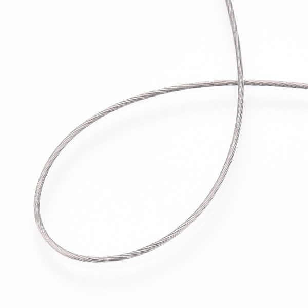 <p>Довольно качественный, очень толстый ювелирный тросик. Толщина около 0.8мм, может немного отличаться от заявленной. Цвет тёмно-серебристый (стальной). Оттенок может отличаться от фотографии и в разных поставках. Цена за катушку около 14 метров. Тросик в намотке может состоять из нескольких кусков.</p>