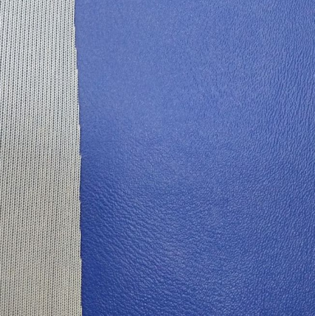Кожзам, 35х24см (толщина 0.8мм), синий, лист, 1 шт.