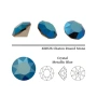 <p>Ювелирный кристалл Swarovski Fancy Stone Xirius Chaton (1088). Форма шатон (круглая), размер 2.5 мм (pp18). Цвет синий металлизированный (CRYSTAL METALLIC BLUE), с фольгой (foiled). Оттенок может немного отличаться от фотографии. Данные стразы с выпуклым основанием подходят для использования с цапами, вклеивания в фурнитуру с чашами (выемками) для кристаллов. Производство: Австрия. Цена за 10 шт.</p>