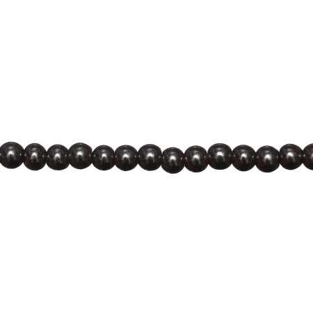 <p>
Каменные бусины из гематита. Гематит создан искусственно, по составу аналогичен натуральному. Бусины могут немного отличаться по форме и размеру. Оттенок может отличаться от фотографии и в разных поставках. Отверстие довольно крупное, около 1.4-2 мм. Цена за низку, около 72 бусин (низки формируются без проверки каждой бусины на дефекты).
</p>