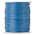 Шнур хлопковый вощеный, около 1мм, синий, 5 метров
