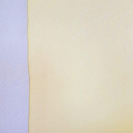 Кожзам, 32х24см (толщина 1мм), кремовый, лист, 1 шт.