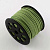 Шнур из искусственной замши, около 3х1.5мм, плоский, оливковый, 5 метров