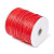 Шнур синтетический вощеный, полиэстеровый, около 1.5мм, красный, 10 метров