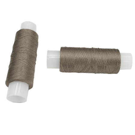 Нить шелковая, Моснитки 33С, цвет №182 (цвет серо-бежевый), катушка 100 метров