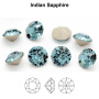 <p>Ювелирный кристалл Swarovski Fancy Stone Xirius Chaton (1088). Форма шатон (круглая), размер 4 мм (pp32). Цвет индийский сапфир (INDIAN SAPPHIRE), с фольгой (foiled). Оттенок может немного отличаться от фотографии. Данные стразы с выпуклым основанием подходят для использования с цапами, вклеивания в фурнитуру с чашами (выемками) для кристаллов. Производство: Австрия. Цена за 20 шт.</p>