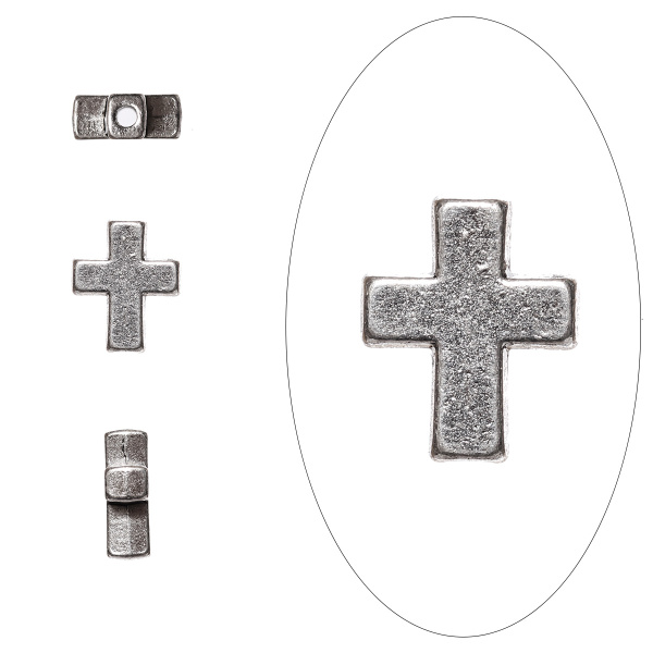 <p>
Объемная металлическая бусина - крест. Отлично подходит для браслетов и сережек. Стиль тибетское серебро. Диаметр отверстия около 1.8 мм. Оттенок может отличаться от фотографии и в разных поставках. Цена за 10 шт.
</p>
<p>Внимание: на бусинах возможны неровности, щербинки, пятнышки.</p>