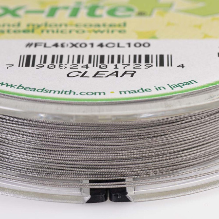 <p>
Профессиональный ювелирный тросик Flex-Rite с нейлоновым покрытием. 49-жильный тросик премиум-класса. Цвет стальной (темно-серебристый). Оттенок может отличаться от фотографии и в разных поставках. На фотографии изображена катушка, с которой мы отрезаем тросик. Тросик в заказ вкладывается без катушки! Цена за отрезок 50 см. При заказе нескольких единиц отрезается цельным куском.
</p>