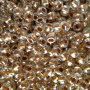 <p>Японский бисер TOHO Round (круглый Тохо), размер 11/0 (2.2 мм). Кристально-прозрачный с золотистой сердцевиной (Gold-Lined Crystal). Оттенок может отличаться от фотографии. Цена за 10 грамм. Среднее количество бисерин в 1 грамме Toho 11/0 от 70 до 120 штук, может сильно варьироваться в зависимости от вида бисера.</p>