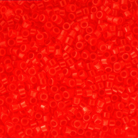 Бисер TOHO цилиндрический, размер 11/0, цвет #5 (Прозрачный, светлый сиамский рубин), 10 грамм