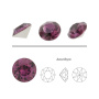 <p>Ювелирный кристалл Swarovski Fancy Stone Xirius Chaton (1088). Форма шатон (круглая), размер 3.1 мм (pp24). Цвет аметистовый (AMETHYST 204), с фольгой (foiled). Оттенок может немного отличаться от фотографии. Данные стразы с выпуклым основанием подходят для использования с цапами, вклеивания в фурнитуру с чашами (выемками) для кристаллов. Производство: Австрия. Цена за 20 шт.</p>