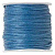 Шнур хлопковый вощеный, около 0.5-1мм, синий, 10 метров