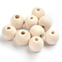 <p>
Деревянные бусины без покрытия. Размер примерно 20*19 мм, могут немного отличаться по форме и размеру. На бусиных возможны небольшие неровности. Размер отверстия около 3-4 мм. Отлично подходят для создания слингобус, детских украшений, эко-украшений и т.д. Цена за упаковку 24 грамма (около 11-12 бусин, фасуются без проверки на дефекты).
</p>