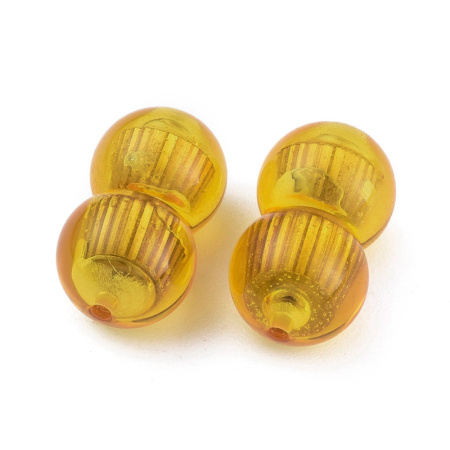 <p>Пластиковая закручивающаяся застежка светло-янтарного цвета с латунной вставкой внутри. Оттенок может отличаться от фотографии и в разных поставках. Застежка состоит из двух концевиков - один с внутренней резьбой, второй - с внешней. Внутри пластика возможны пузырьки воздуха. Цена за 1 шт.</p>