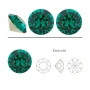 <p>Ювелирный кристалл Swarovski Fancy Stone Xirius Chaton (1088). Форма шатон (круглая), размер 2.5 мм (pp18). Цвет изумрудный (EMERALD), с фольгой (foiled). Оттенок может немного отличаться от фотографии. Данные стразы с выпуклым основанием подходят для использования с цапами, вклеивания в фурнитуру с чашами (выемками) для кристаллов. Производство: Австрия. Цена за 50 шт.</p>