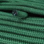 <p>Толстый плетеный синтетический шнур-змейка. Очень прочный, при этом довольно гибкий и мягкий, слегка тянется. Цвет хвойно-зеленый. Оттенок может отличаться от фотографии и в разных поставках. Плетение не очень плотное, сквозь нити может проглядывать сердечник, отличающийся по цвету. Толщина около 1 см, может немного отличаться от заявленной. Можно использовать в качестве основы для создания колье или браслетов, он может послужить альтернативой бисерному жгуту. Произведен в Греции. Цена за отрезок длиной примерно 90 см. При покупке нескольких единиц, по возможности, отрезается цельным куском.</p>