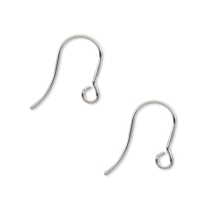 Швензы открытые, 13.5мм, лаконичные, базовый материал - хирургическая сталь, без покрытия, пара