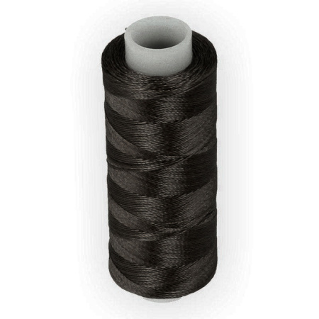 Нить капроновая 50К, цвет №12 (тёмно-коричневый), катушка, 200 метров