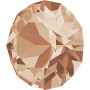 <p>Ювелирный кристалл Swarovski Fancy Stone Xirius Chaton (1088). Форма шатон (круглая), размер 2.5 мм (pp18). Цвет светло-коричневый (LIGHT SMOKED TOPAZ 221), с фольгой (foiled). Оттенок может немного отличаться от фотографии. Данные стразы с выпуклым основанием подходят для использования с цапами, вклеивания в фурнитуру с чашами (выемками) для кристаллов. Производство: Австрия. Цена за 50 шт.</p>