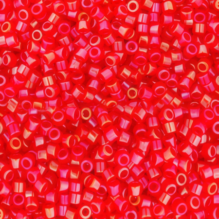 Бисер TOHO цилиндрический, размер 11/0, цвет #798 (Окрашенный изнутри, сиам/светлый топаз), 10 грамм