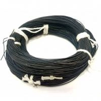 Канитель, 1.1мм, Индия, мягкая, гладкая, цвет черный, 5 грамм Канитель, 1.1мм, Индия, мягкая, гладкая, цвет черный, 5 грамм