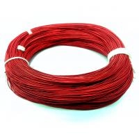 Канитель, 1.1мм, Индия, мягкая, гладкая, цвет красный, 5 грамм Канитель, 1.1мм, Индия, мягкая, гладкая, цвет красный, 5 грамм