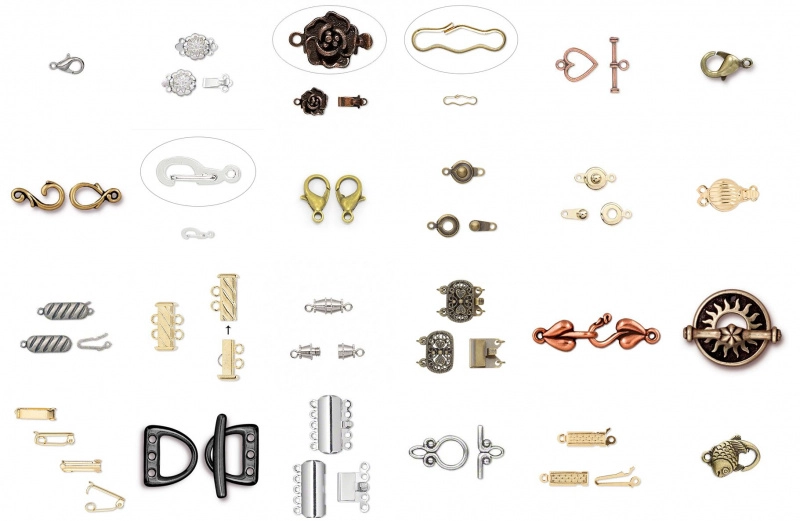 Застежки (замочки) для украшений Застежки (замочки) для украшений