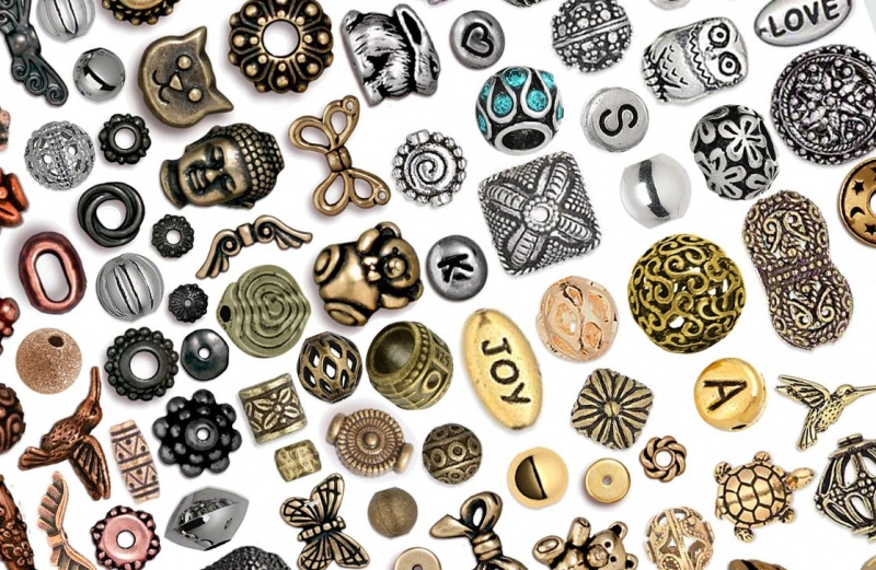 Бусины из металла Бусины из металла