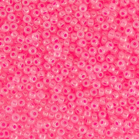 Бисер TOHO круглый, размер 11/0, цвет #910 (Цейлон, ярко-розовый), 10 грамм Бисер TOHO круглый, размер 11/0, цвет #910 (Цейлон, ярко-розовый), 10 грамм