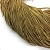 Канитель, 1.2мм, Индия, жёсткая, гладкая, цвет светлая бронза, 10 грамм Канитель, 1.2мм, Индия, жёсткая, гладкая, цвет светлая бронза, 10 грамм